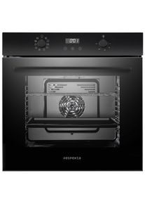 respekta Einbaubackofen Julius AB701-19 Schwarz