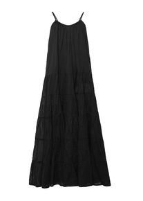 Strandkleid NASSAU BEACH "Kleid NB231049", Damen, Gr. S, US, schwarz, Obermaterial: 100% Baumwolle CO., Kleider Strandkleid