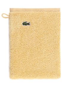 Waschhandschuh Lacoste "LLECROCO", sesame, B:15cm L:21cm, Baumwolle, Waschlappen, Waschhandschuh