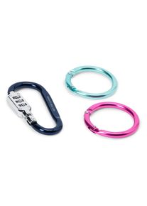 Tchibo - 3 karabinerhorog - k&eacute;k