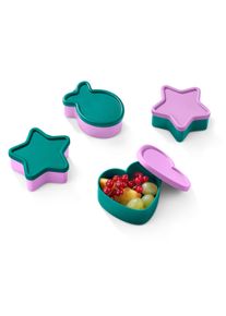 Tchibo - 4 Snackdosen - violett