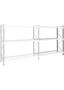 Weitspannregal Sprinkler, Fachlast 660 kg, HxBxT 2000 x 2000 x 600 mm, Anbauregal