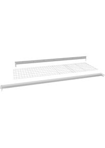 Aanvullende legborden, incl. draagbalken en roosterlegborden, b x d 1500 x 800 mm, draagvermogen 400 kg