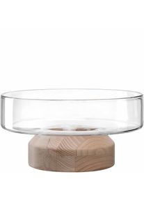 Leonardo Dekoschale Braun/Glas