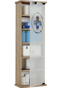 Medizinschrank Gusal XXL Eiche zum Stellen B/h ca. 31x92 cm