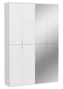 Dreht&uuml;renschrank Projekt X ca. 122x193 cm Wei&szlig;