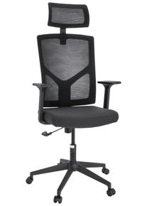 Drehstuhl Breton ca. 68x131 cm Schwarz