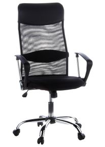 Drehstuhl Aria High Schwarz/Chromfarben