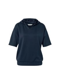 Tchibo - Bluza z kapturem z mieszanki modalu - dla pań - rozmiar M 40/42 - kolor: niebieski