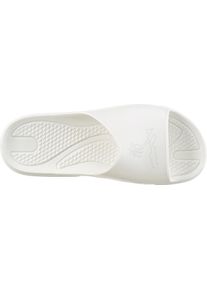 Fashy Damen Badepantolette wei&szlig;-bedruckt Gr&ouml;&szlig;e 39