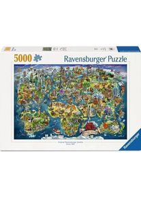 Ravensburger World Map 5000p - 14+