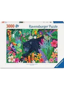 Ravensburger Panther in Flowery Jungle 3000p - 14+
