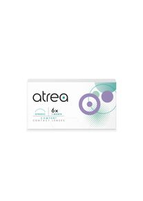 Atrea Comfort 1 Month Spheric (6er Packung) | Monatslinsen | Sph&auml;rische Linsen | Kontaktlinsen