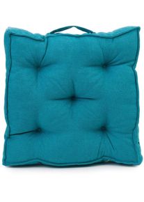 G&ouml;zze Sitzauflage G&Ouml;ZZE "Darco" Gr. 1, blau (petrol), B:40cm H:7cm, Polyester, Polsterauflagen, Sitzauflage
