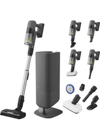 AEG Akku-Hand-und Stielstaubsauger "AP72UB21ES", dunkelgrau, Akkusauger, Leistungsstark-HEPA-Filter; hygienischer All-in-One Station, Akku-Hand-und Stielstaubsauger