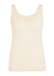 Achselhemd Nina von C. "Damen Achselhemd Daily & Cosy", Damen, Gr. 50, N-Gr, beige (champagner), Obermaterial: 95% Modal CMD. 5% Elasthan EL., Unterhemden Achselhemd