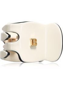 Balmain Hair Couture Small White/Black hair clip 1 pc