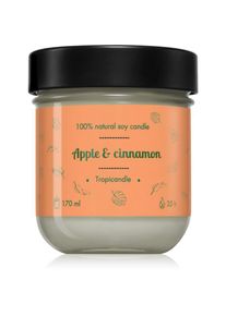 Tropicandle Apple & Cinnamon scented candle 170 ml