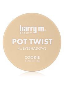 Barry M Pot Twist creamy eyeshadow shade Cookie 4x1.8 g