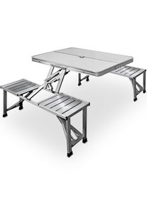 Casaria St&oacute;ł kempingowy Aluminium Dla 4 os&oacute;b Składany