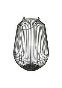 M&Ouml;BELIX M&ouml;belix , Schwarz , Metall , Glaseinsatz , Dekoration, Kerzen, Windlichter