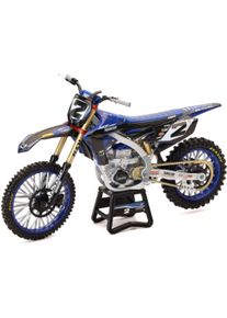 Newray Yamaha YZ450F Star Racing C. Webb, scale model , color: Black/Blue/Gold , size: 1:12