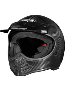 Simpsons Simpson M52 Solid Carbon, kask motocrossowy , kolor: Węgiel/Czarny , rozmiar: XL