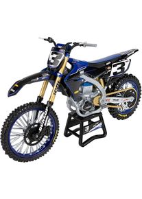 Newray Yamaha YZ450F Eli Tomac No 3, scale model , color: Black/Blue/Gold , size: 1:12