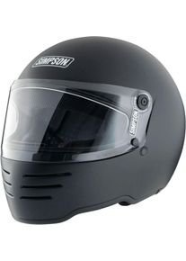 Simpsons Simpson M62 Solid, full face helmet , color: Matt-Black , size: S