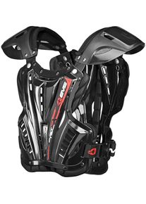 EVS Vex Roost Deflector, protector vest , color: Black/Red , size: M