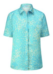 Peter Hahn - Bluse, t&uuml;rkis, Gr. 46, Viskose