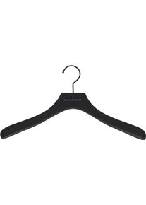 Kleiderb&uuml;gel SPINDER DESIGN "Lotus", schwarz, B:45cm H:26,5cm T:5cm, Kunststoff, Kleiderb&uuml;gel, Kleiderb&uuml;gel, Holz, Breite 25,5 cm