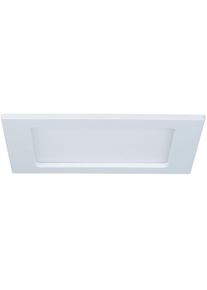Paulmann LED Panel "LED Einbaupanel eckig 165x165mm, 2.700K Wei&szlig;", wei&szlig;, 1, H: 0,5cm, 1 Stk., Leuchten, LED Einbaupanel eckig 165x165mm 11,1W, LED Panel