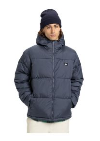 Outdoorjacke Quiksilver "Cold Days", Herren, Gr. L, blau (india ink), Obermaterial: 100% Polyester., Jacken Outdoorjacke