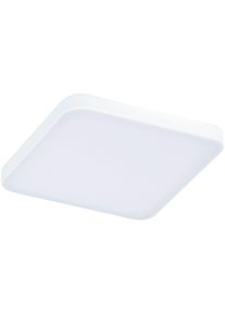 Paulmann LED Einbauleuchte "VariFitVeluna Edge IP44 eckig 90x90mm 500lm 4000K", wei&szlig;, 1, H: 0,9cm, 1 Stk., Leuchten, VariFit IP44 eckig 90x90mm 500lm 4000K Wei&szlig;, LED Einbauleuchte