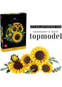 Konstruktionsspielsteine Lego "Sonnenblumen (11502), Lego Botanicals", bunt, Spielbausteine, Kinder, Kunststoff, Konstruktionsspielsteine