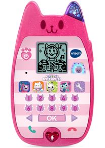 Spiel-Smartphone Vtech "Gabby's Dollhouse, Lernhandy", bunt, Spieltelefone, BabyB:8,7cm H:2,6cm T:15cm, Kunststoff, Spiel-Smartphone, mit Sound, B:8,7cm H:2,6cm T:15cm