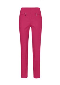2-in-1-Hose GOLDNER "Kurzgr&ouml;&szlig;e Schlupfhose LOUISA mit Steppn&auml;hten", Damen, Gr. 19, K-Gr, pink, Obermaterial: 67% Baumwolle CO. 28% Polyamid PA. 5% Elasthan EL., Hosen 2-in-1-Hose, Ohne