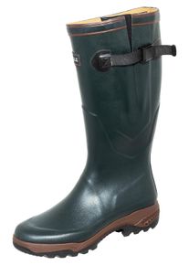 Gummistiefel Aigle "Parcours Vario 2", Damen, Gr. 50, braun (bronze), Obermaterial: 100% Gummi rubber., Schuhe Gummistiefel