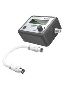 Hama SAT-Receiver "SAT-Finder mit analoger Anzeige", schwarz, B:7,5cm H:5,5cm T:18cm, Receiver, SAT-Receiver