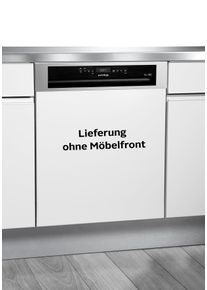 Privileg teilintegrierbarer Geschirrsp&uuml;ler "RBO 3T131 A F X", Energieeffizienz: D, silber (silberfarben), B:59,8cm H:82cm T:55,5cm, Geschirrsp&uuml;ler, teilintegrierbarer Geschirrsp&uuml;ler