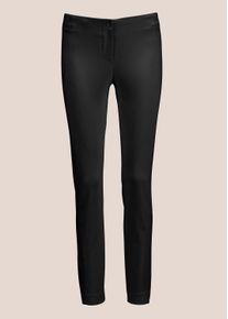 Madeleine Mode Stoffhose MADELEINE "Hose Schlanke Stretch-Hose mit Vichy-Karo", Damen, Gr. 22, N + K Gr, schwarz, Obermaterial: 74% Viskose CV. 23% Polyamid PA. 3% Elasthan EL., Modern, Hosen Stoffhose, hoher Tragekomfort durch Stretchanteil