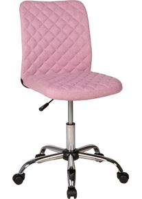 B&uuml;rostuhl Duo Collection "Milo", rosa, B:54cm H:84cm T:54cm, Metall, Nylon, St&uuml;hle, B&uuml;rostuhl