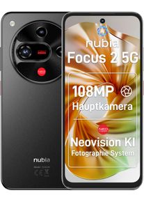 NUBIA Smartphone "nubia Focus 2 5G", Energieeffizienz: B, schwarz, 256 GB, Mobiltelefone, Smartphone