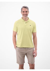 Poloshirt Lerros "COOL & DRY", Herren, Gr. XL, lemon water, Single Jersey, Obermaterial: 60% Baumwolle, 40% Polyester, unifarben, normal h&uuml;ftbedeckend, Rundhals, abgesteppte Kante, Shirts Poloshirt, mit Logo-Stickerei