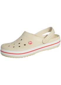 Clog Crocs "Freizeitschuhe", Herren, Gr. 37, beige (stucco, melon), Obermaterial: 100% Sonstiges Material (Ananasfaser) AM_PF ., Schuhe Clog