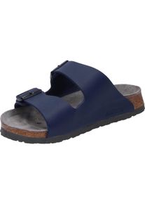 Sandale Birkenstock "Arizona ESD", Damen, Gr. 46, blau, Obermaterial: 100% sonstige Fasern AF., Schuhe Sandale