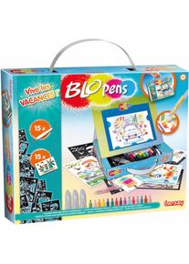 Kreativset BLOPENS "Spr&uuml;hstifteset Koffer", bunt, Kreativsets, Kinder, Kunststoff, Pappe, Kreativset