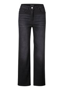 Stretch-Jeans GOLDNER "Klassische Denimhose, dezente Waschung", Damen, Gr. 48, N-Gr, schwarz, Obermaterial: 83% Baumwolle CO. 15% Polyester PES. 2% Elasthan EL., Jeans Stretch-Jeans, keine/nicht Relevant