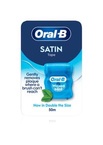 Oral-B Satin Tape Waxed Mint dental floss mint 50 m